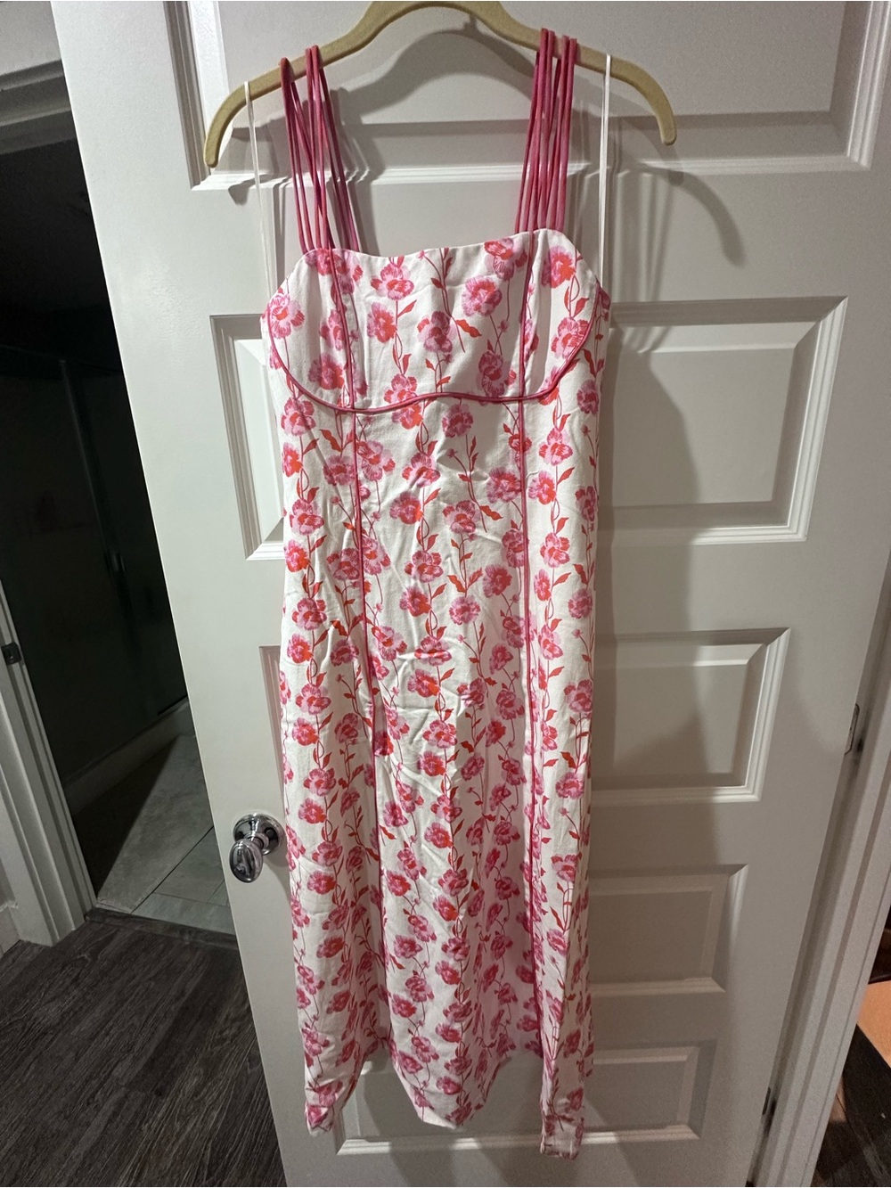 Hyacinth House Poppy Trellis Floral Cordelia Maxi Dress